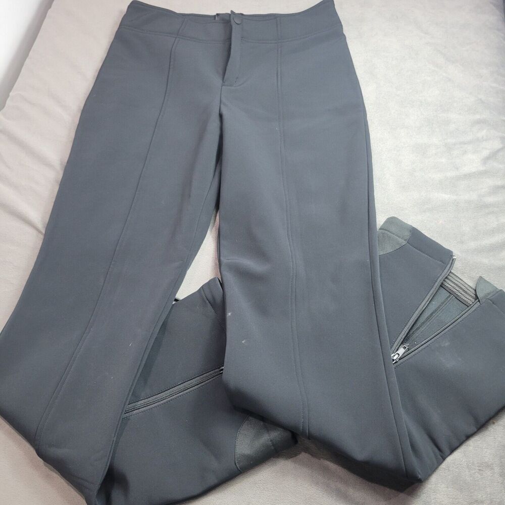 AFRC Boulder Gear Ski Pants Womens 10 Black High Rise Sturup Leg USA Comfort Top